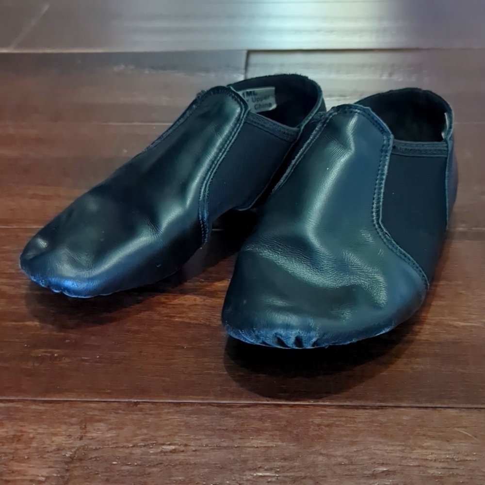 Girls Jazz Leather Shoes